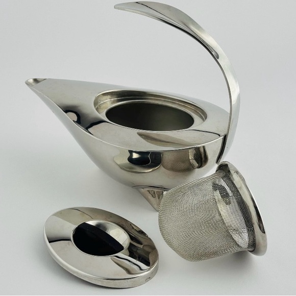 BODUM Rare Naoko Teapot by Carsten Jörgensen for Bodum, 1980 Denmark New in Box - Picture 4 of 10